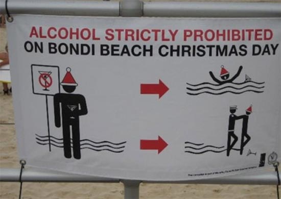 Αστείες & παράξενες πινακίδες στην παραλία (4)