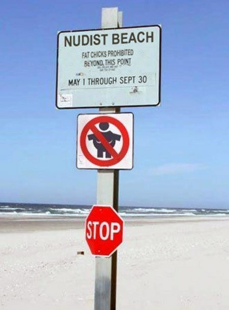 Αστείες & παράξενες πινακίδες στην παραλία (2)