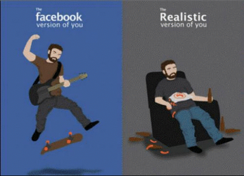 Facebook vs πραγματικότητα (2)
