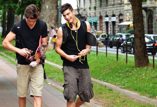 Αγόρια στους δρόμους του Μιλάνου (1)