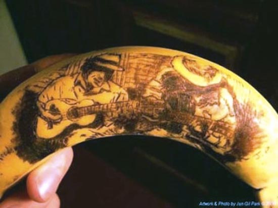 Εντυπωσιακή τέχνη με μπανάνες (20)