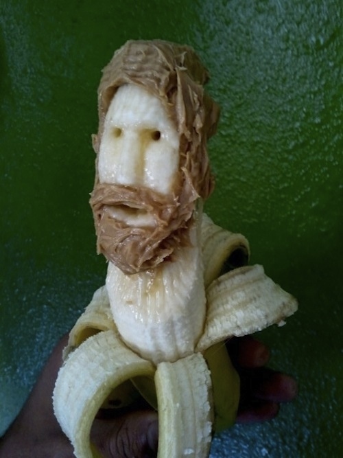 Εντυπωσιακή τέχνη με μπανάνες (7)