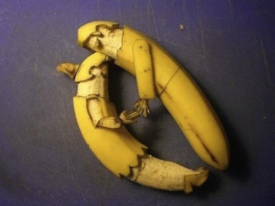 Εντυπωσιακή τέχνη με μπανάνες (2)