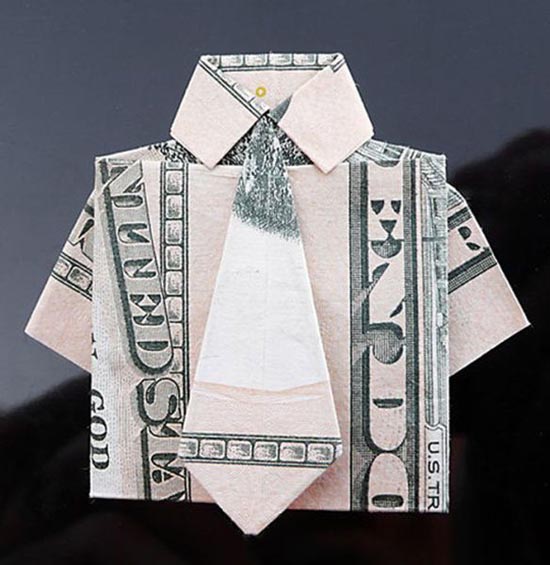 Υπέροχη τέχνη origami με χαρτονομίσματα (17)