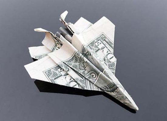 Υπέροχη τέχνη origami με χαρτονομίσματα (21)