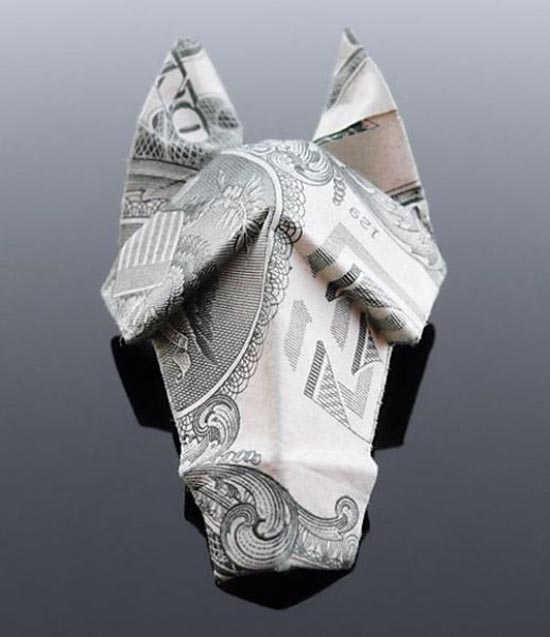 Υπέροχη τέχνη origami με χαρτονομίσματα (30)
