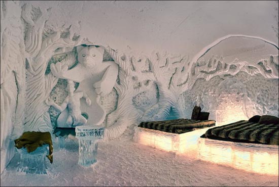 Απίστευτο ξενοδοχείο από πάγο στον Καναδά (8)
