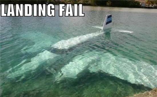 Αποτυχημένες απόπειρες προσγείωσης (1)