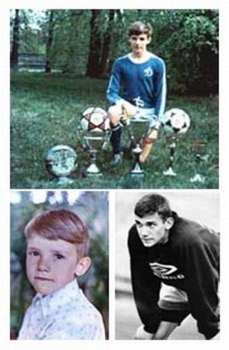 Διάσημοι ποδοσφαιριστές σε παιδική ηλικία και τώρα (9)