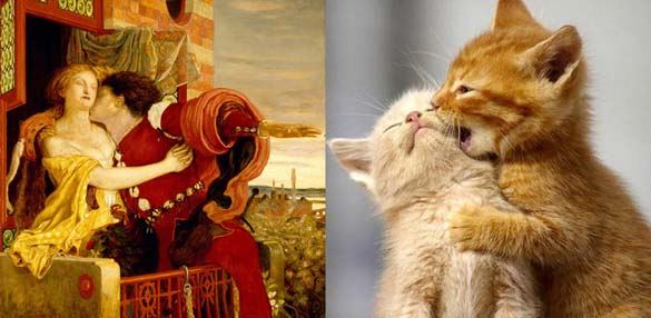 Όταν οι γάτες μιμούνται διάσημους πίνακες ζωγραφικής... (2)