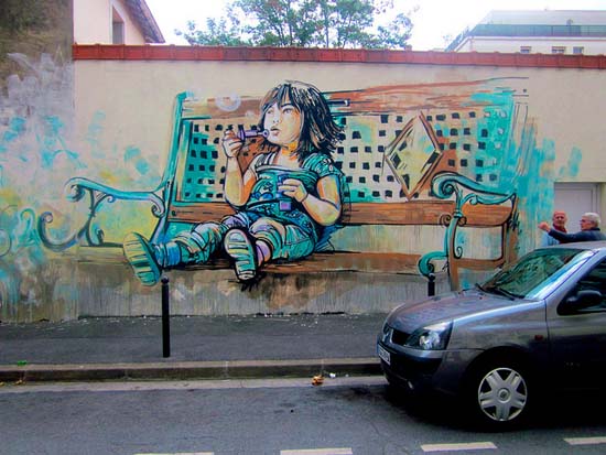 Ξεχωριστή τέχνη του δρόμου από την Alice Pasquini (9)