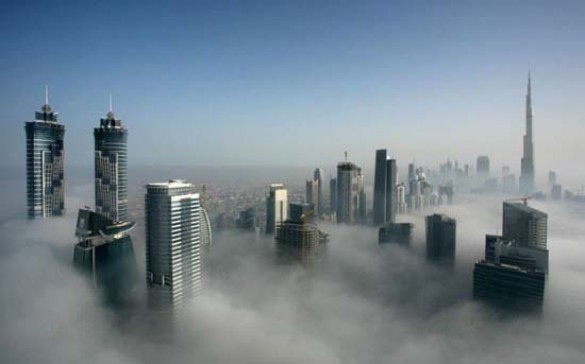 Όταν η ομίχλη σκεπάζει το Dubai (1)