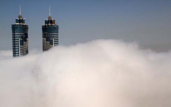 Όταν η ομίχλη σκεπάζει το Dubai (2)