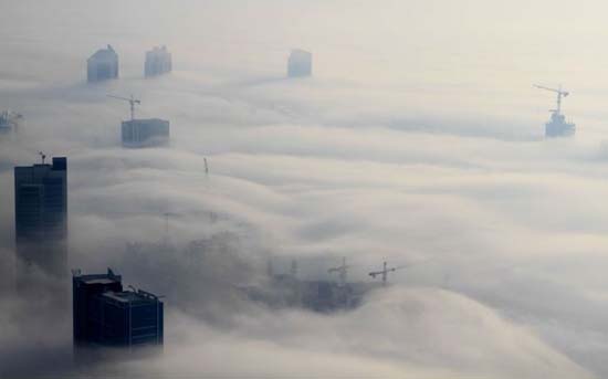 Όταν η ομίχλη σκεπάζει το Dubai (9)
