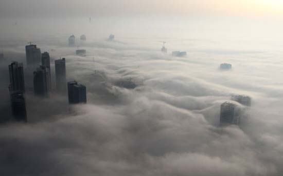 Όταν η ομίχλη σκεπάζει το Dubai (12)