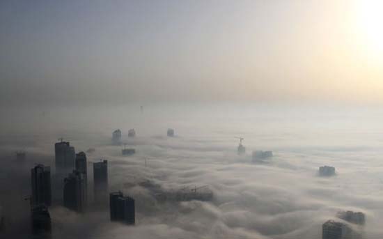 Όταν η ομίχλη σκεπάζει το Dubai (13)