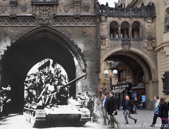 Φωτογραφίες του Β' Παγκοσμίου Πολέμου συναντούν το σήμερα (6)