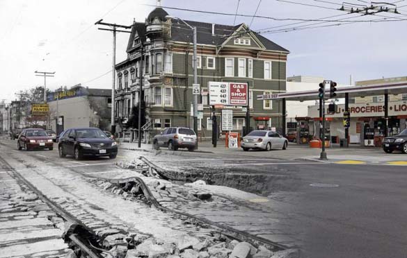 San Francisco μετά τον καταστροφικό σεισμό του 1906 και σήμερα (6)