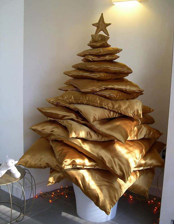 DIY Χριστουγεννιάτικα δέντρα (23)