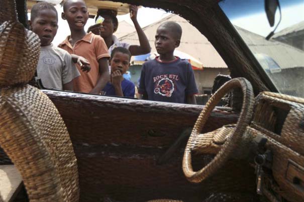 Χειροποίητο αυτοκίνητο στη Νιγηρία (8)
