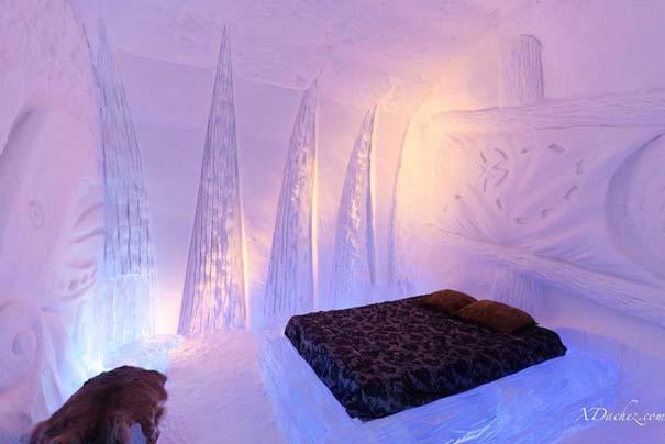 Μαγευτικό ξενοδοχείο από πάγο στον Καναδά (7)