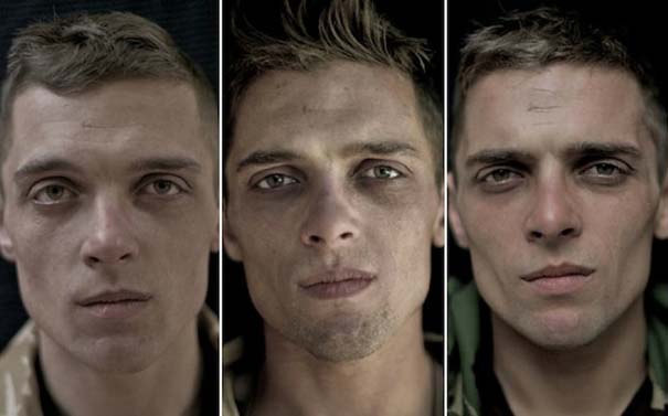 Πρόσωπα στρατιωτών πριν, κατά τη διάρκεια και μετά τον πόλεμο (6)