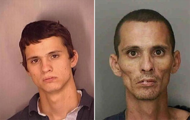 People before and after drug use (20)