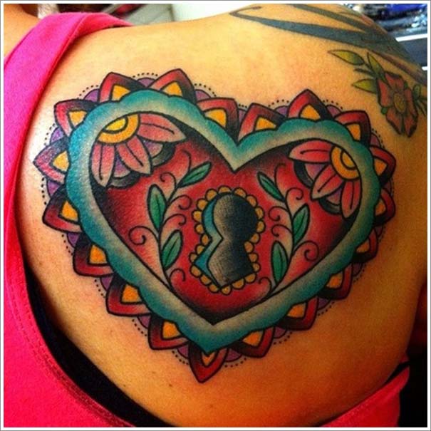 Μοναδικά τατουάζ σε σχήμα καρδιάς (4)