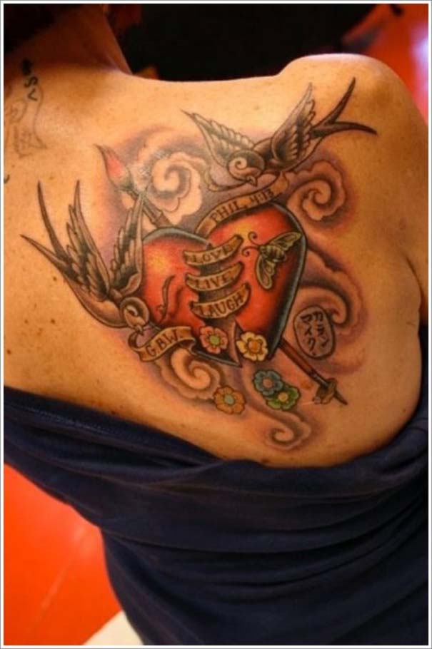 Μοναδικά τατουάζ σε σχήμα καρδιάς (5)
