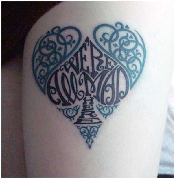 Μοναδικά τατουάζ σε σχήμα καρδιάς (9)