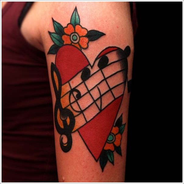 Μοναδικά τατουάζ σε σχήμα καρδιάς (24)