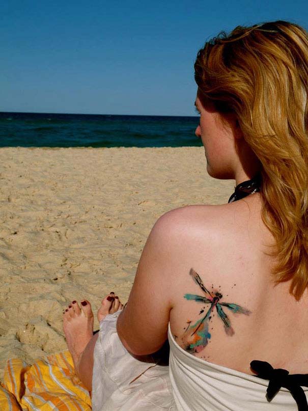 diaforetiko.gr : kallitexnika tatouaz pou moiazoun me ydatografies 47 53 καλλιτεχνικά τατουάζ που μοιάζουν με υδατογραφίες!
