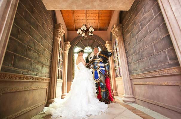 Ζευγάρι έκανε γάμο World Of Warcraft (2)