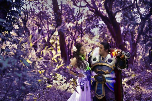 Ζευγάρι έκανε γάμο World Of Warcraft (4)