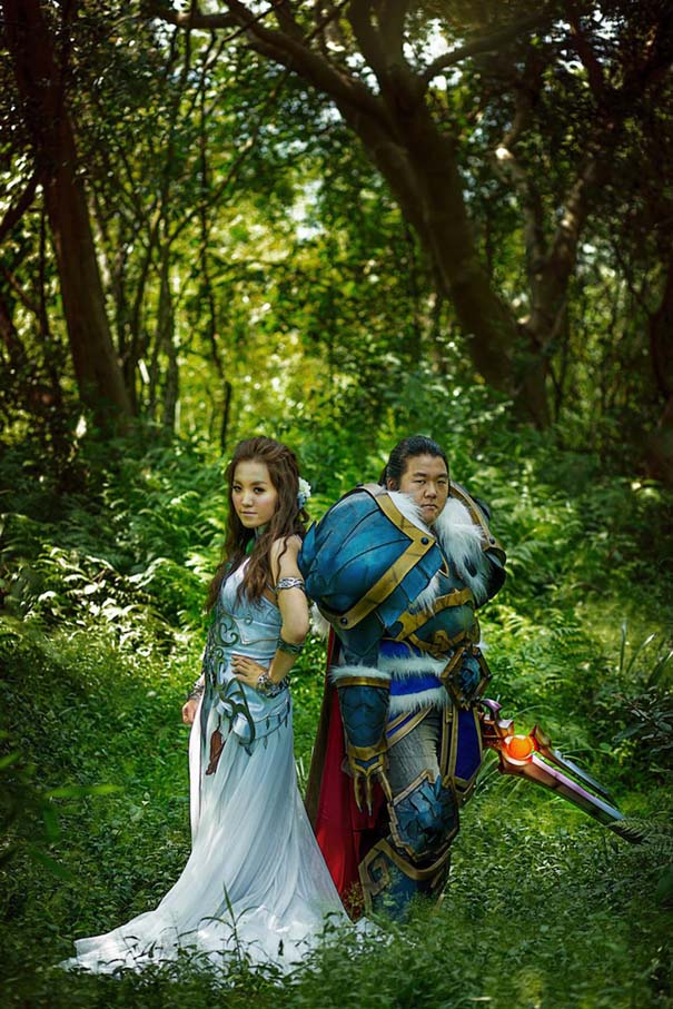 Ζευγάρι έκανε γάμο World Of Warcraft (5)