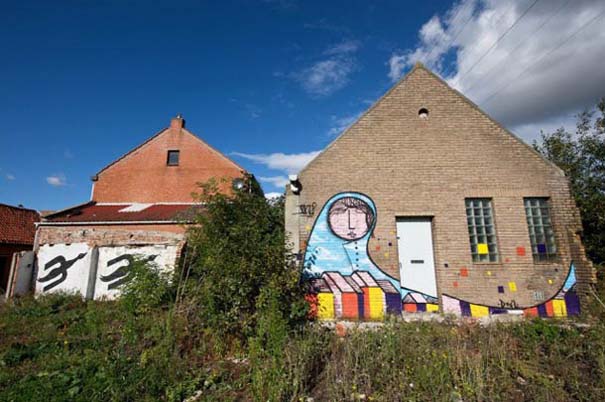 Doel: Το εγκαταλελειμμένο χωριό που παραδόθηκε στην τέχνη του δρόμου (5)