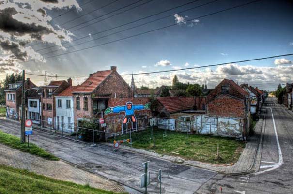 Doel: Το εγκαταλελειμμένο χωριό που παραδόθηκε στην τέχνη του δρόμου (10)