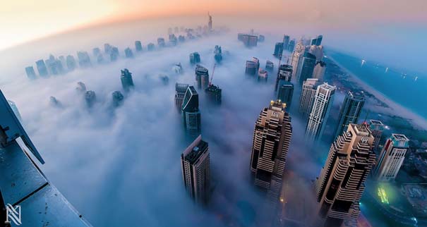 Εκπληκτικές φωτογραφίες από την οροφή κτηρίων στο Dubai (6)