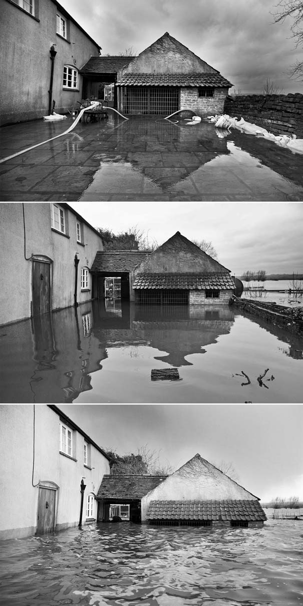 Πριν και μετά τις φονικές πλημμύρες στη Βρετανία (21)
