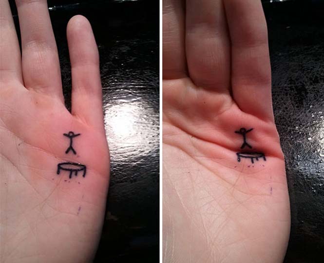 Δημιουργικά τατουάζ που αλληλεπιδρούν με το σώμα! (2)