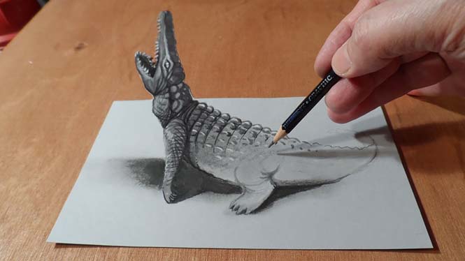 Οι καλύτερες 3D ζωγραφιές με μολύβι (22)