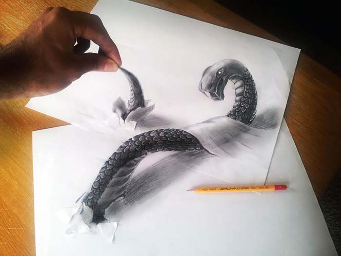 Οι καλύτερες 3D ζωγραφιές με μολύβι (24)