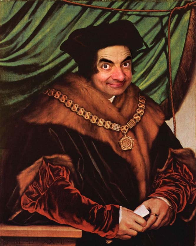 Ο Mr. Bean σε διάσημους πίνακες ζωγραφικής (4)