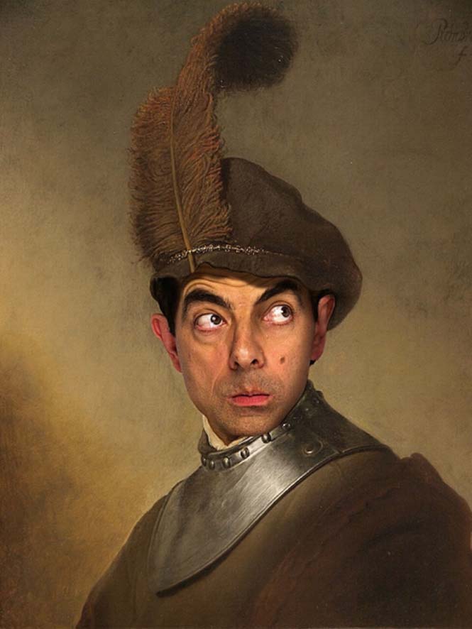 Ο Mr. Bean σε διάσημους πίνακες ζωγραφικής (5)