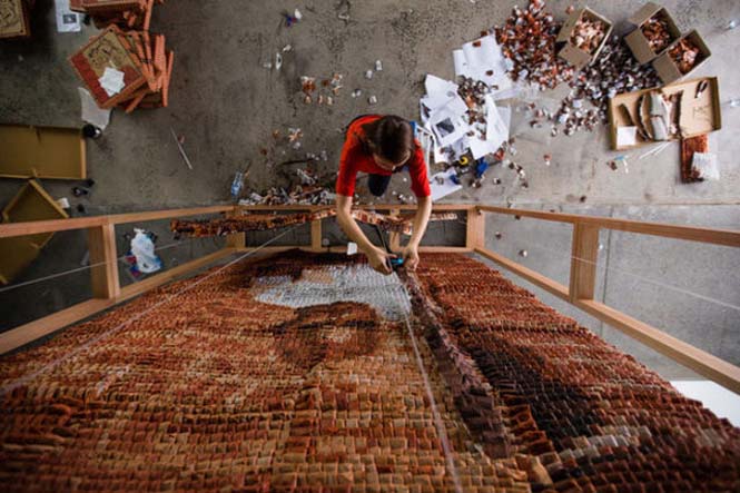 Ένα απίστευτο έργο τέχνης με 20.000 σακουλάκια τσαγιού (7)