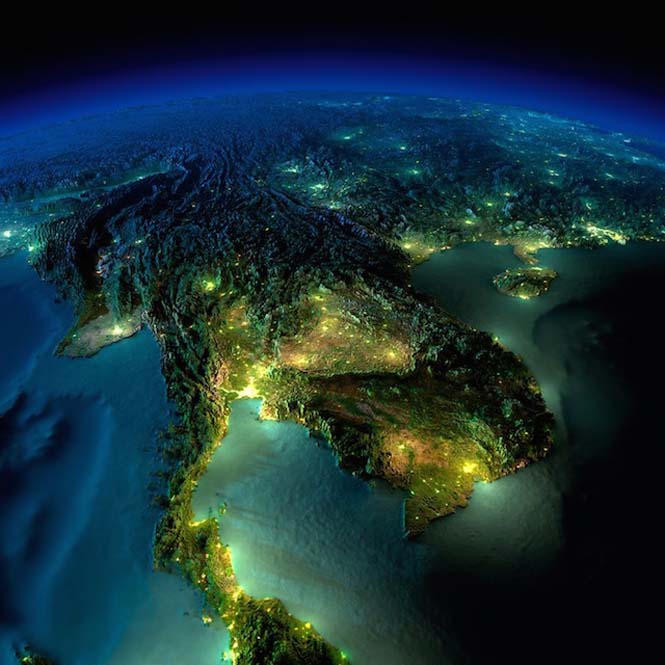 Εκπληκτικές νυχτερινές εικόνες της Γης (11)