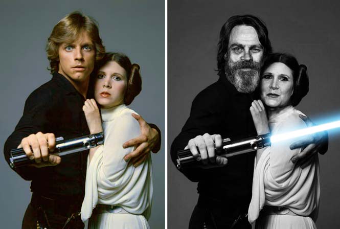 Οι πρωταγωνιστές του Star Wars τότε και τώρα (3)