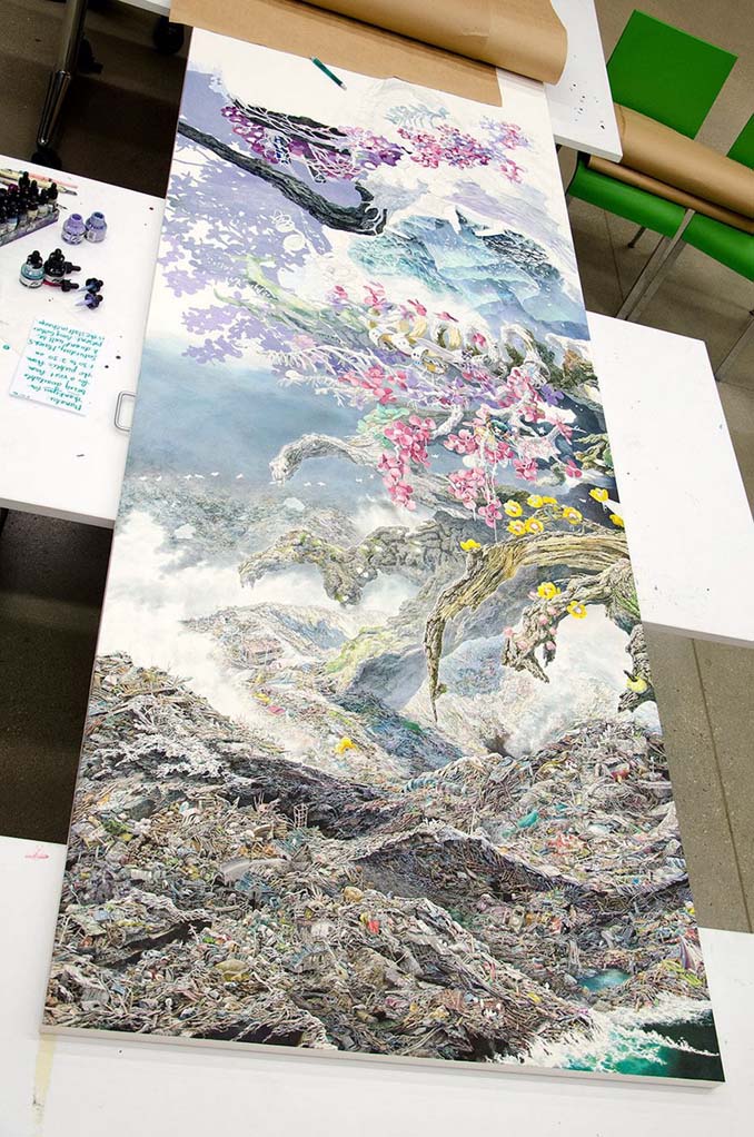 Ιάπωνας καλλιτέχνης χρειάστηκε 3,5 χρόνια για να ολοκληρώσει αυτό το έργο τέχνης (9)