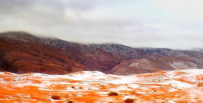 Χιόνισε στη Σαχάρα (1)