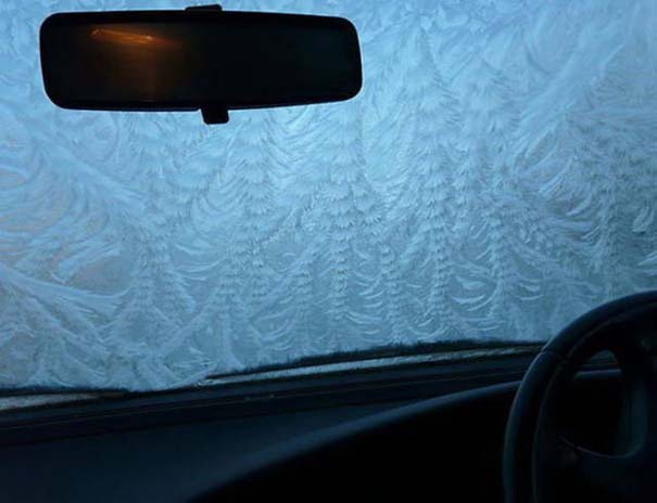 Όταν ο πάγος δημιουργεί απίστευτη τέχνη πάνω σε αυτοκίνητα (22)